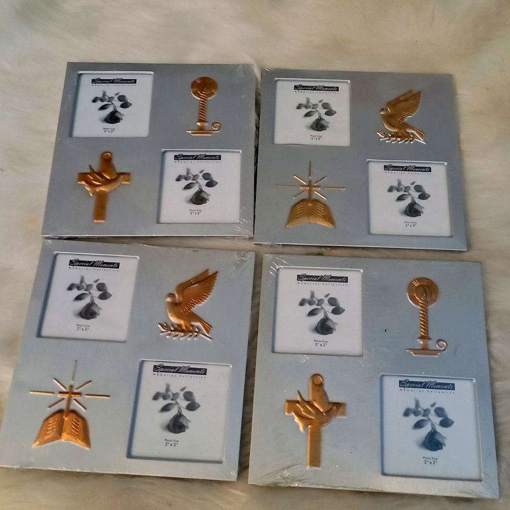 4 Special Moments Metal Picture Frames New Sealed